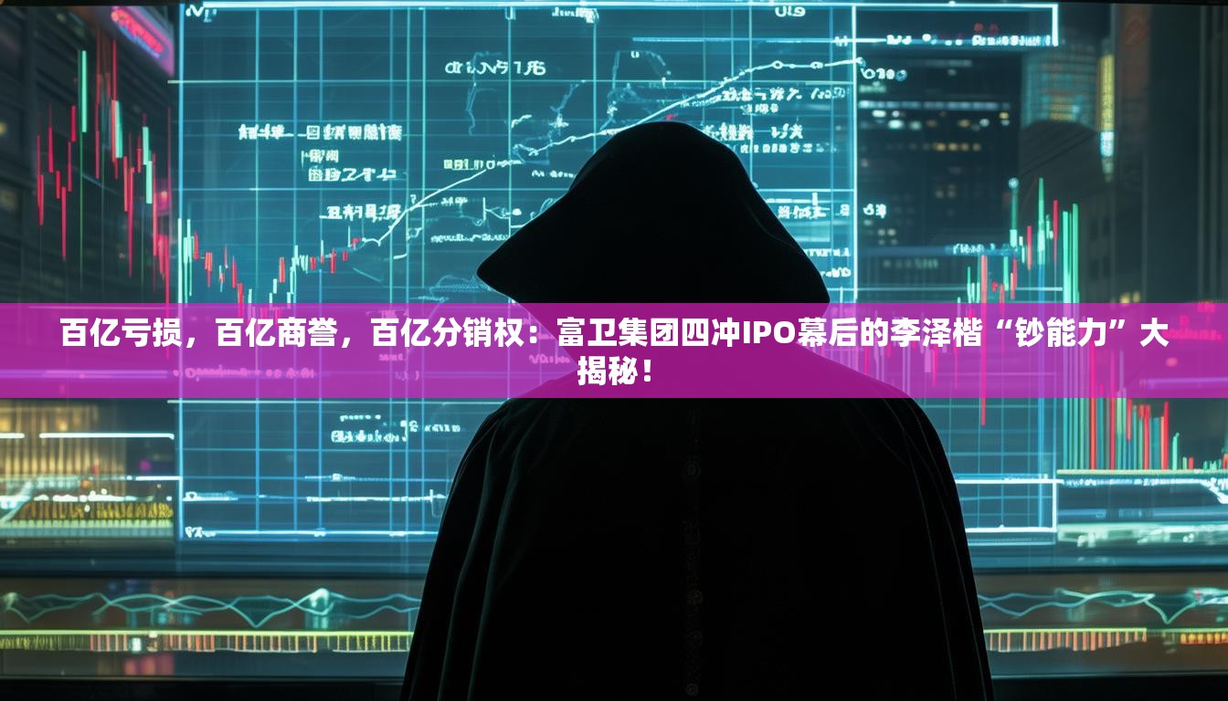 百亿亏损，百亿商誉，百亿分销权：富卫集团四冲IPO幕后的李泽楷“钞能力”大揭秘！