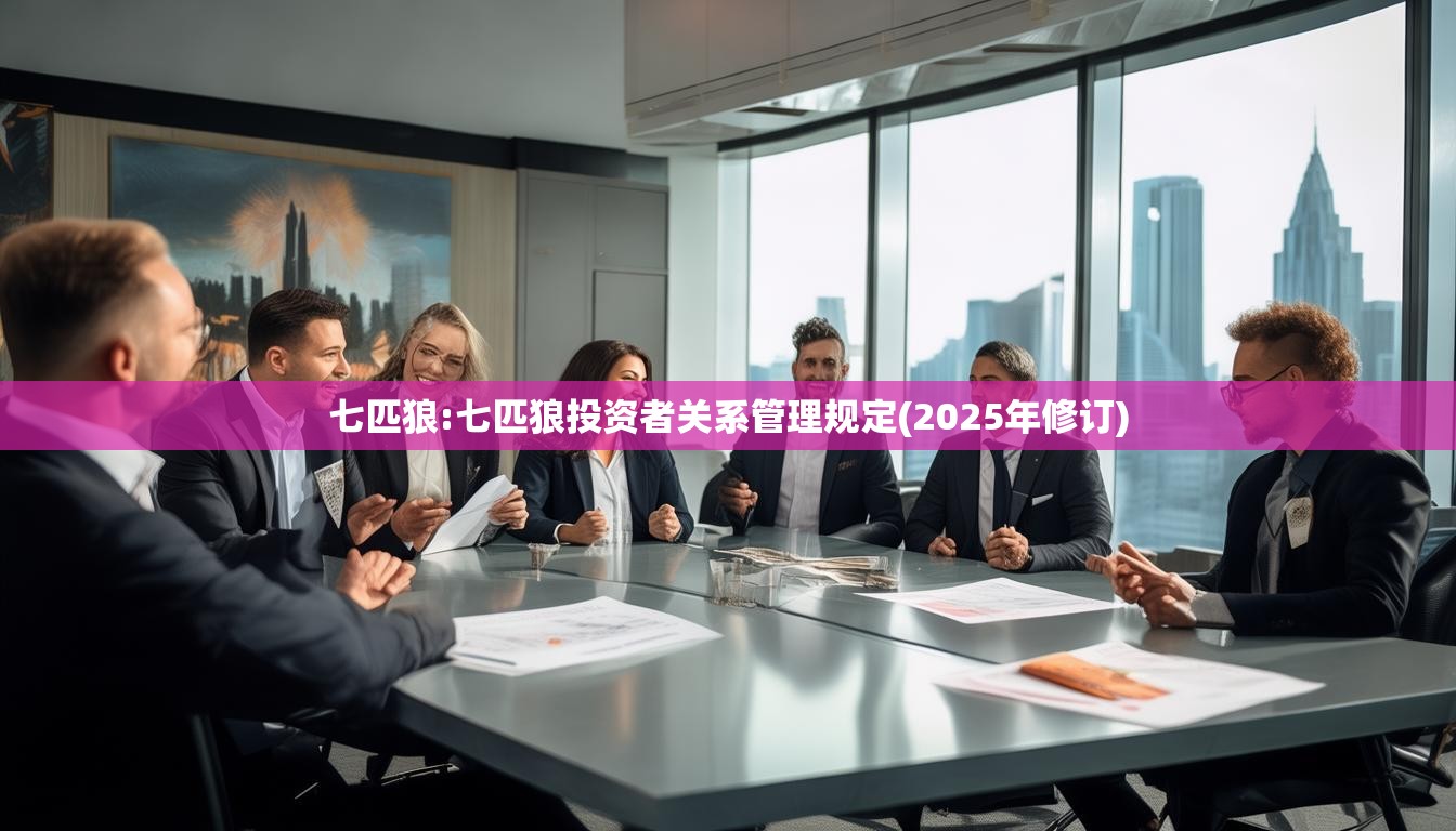 七匹狼:七匹狼投资者关系管理规定(2025年修订)