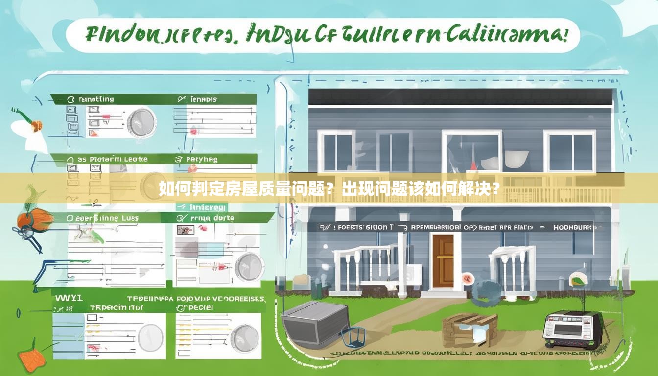 如何判定房屋质量问题？出现问题该如何解决？