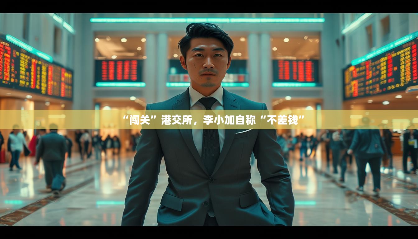 “闯关”港交所，李小加自称“不差钱”