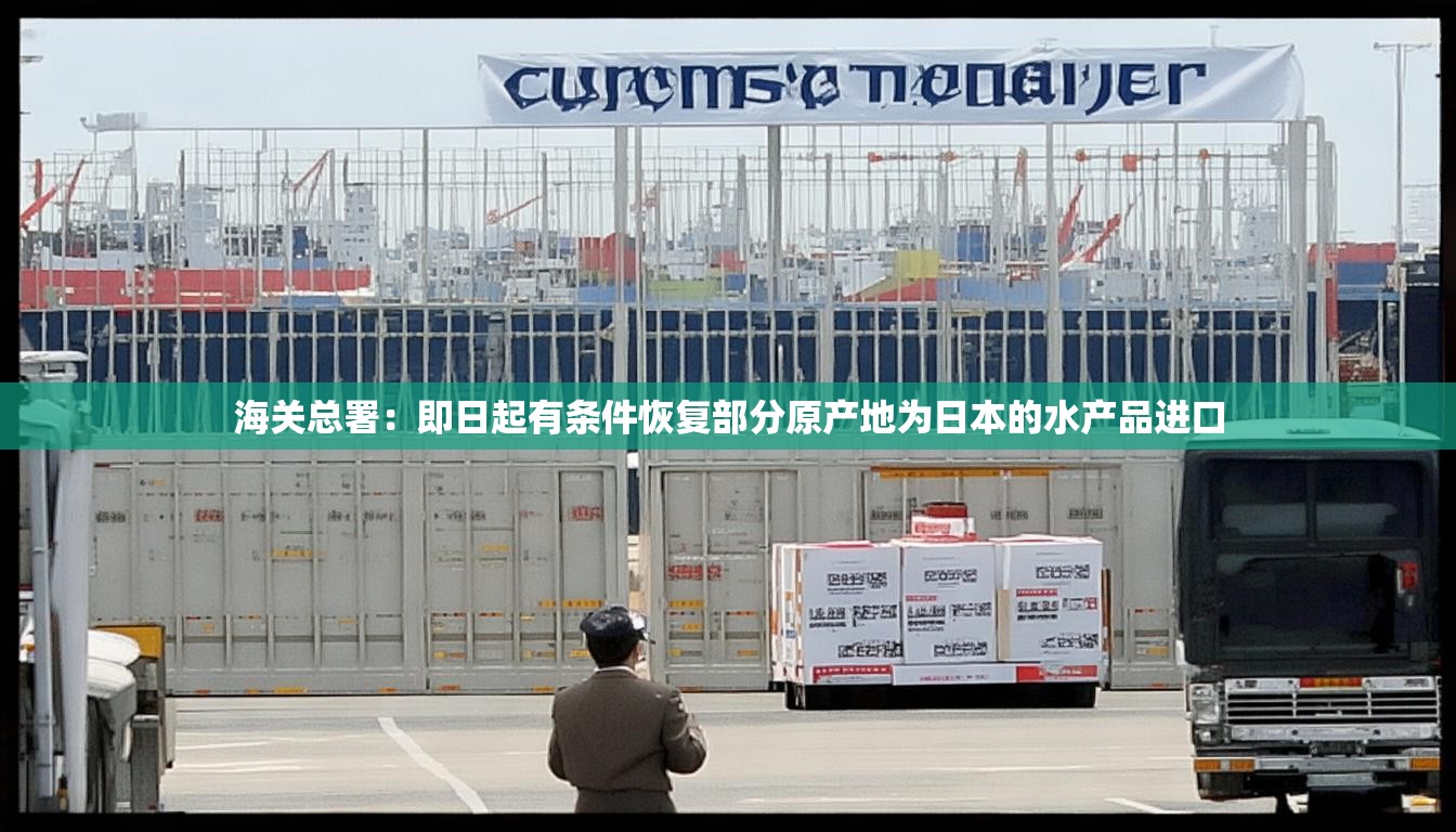 海关总署：即日起有条件恢复部分原产地为日本的水产品进口