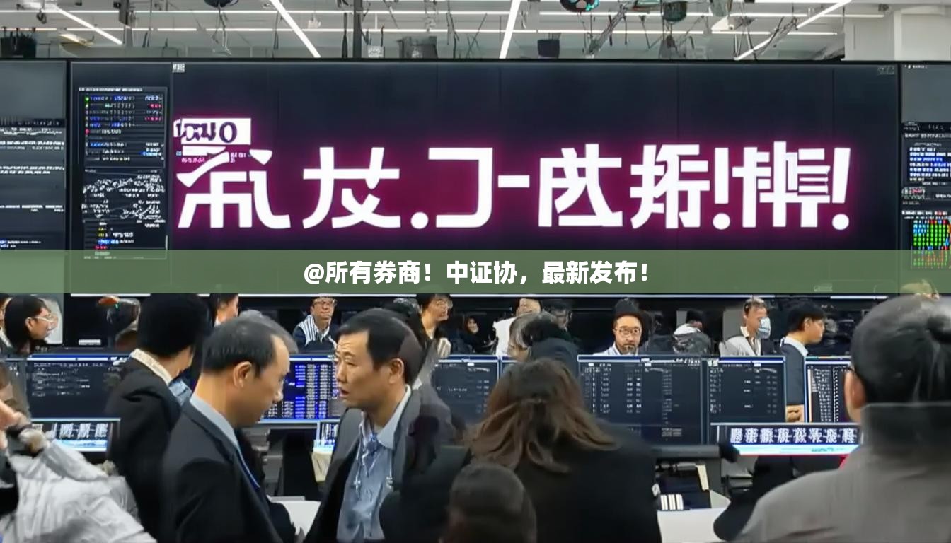 @所有券商！中证协，最新发布！